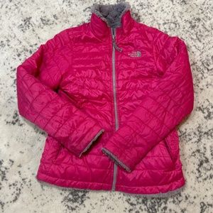 North face Girls reversible winter coat